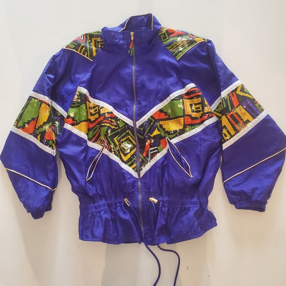 Vintage purple windbreaker - Picture 6 of 13